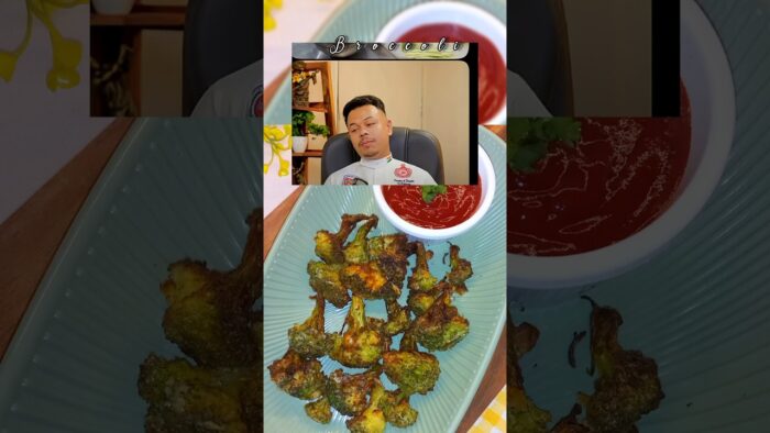 malai broccoli recipe……..with airfryer 🤤#ytshorts