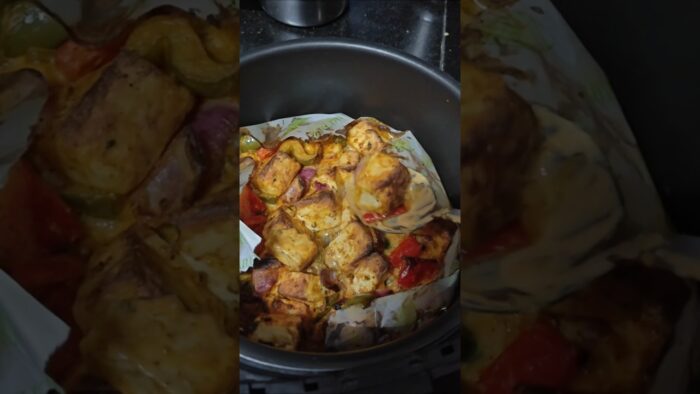 ⚡ 10 मिनट में Paneer Tikka Masala | Air Fryer Recipe #viral #funny #comedy #shortsviral