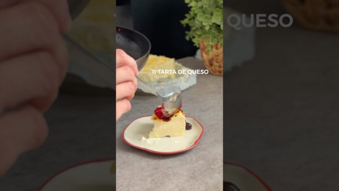 1/20. Tarta de queso en #airfryer