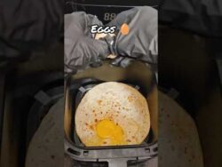 4 High Protein No-Oil Egg Omelette | Air Fryer Recipe#HighProtein #NoOilRecipe #EggOmelete#shors