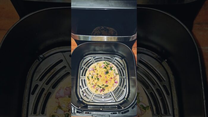 5 Min Easy Recipe in Airfryer #prantha #recipe #5minrecipe #reels #cooking #easycooking #food