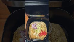 5 Min Easy Snacks In Airfryer #chinesefood #shorts #reels #recipe #cooking #streetfood #meggibhel