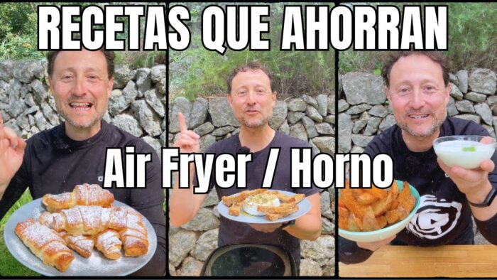 6 Recetas AIR FRYER: Saludables, Fáciles y Económicas (con Tiempos Reales) – GUILLE RODRIGUEZ