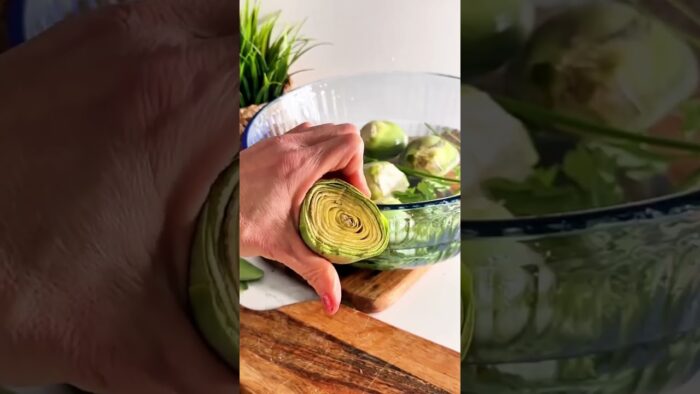 ALCACHOFAS: Receta DETOX  con THERMOMIX