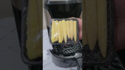 Air Fryer Crispy Baby Corn 🌽😋  #airfryer #youtubeshorts #shorts #crispycorn #corn #healthysnacks