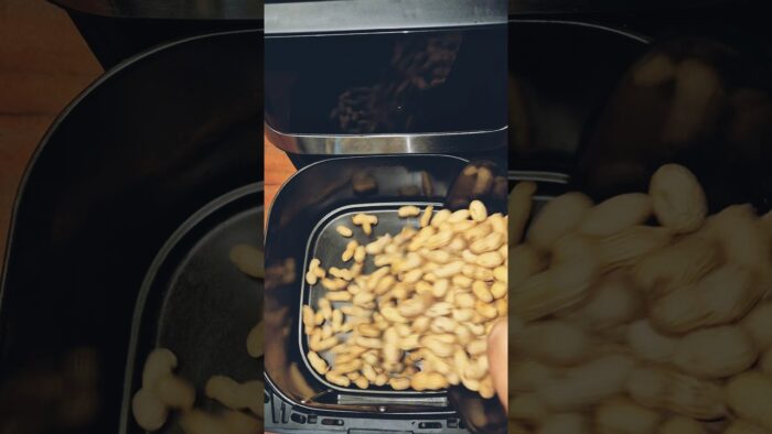 Air Fryer Roasted Peanuts – A Snack Attack! #roasted #peanuts #shorts #reels #recipe #shortsvideo