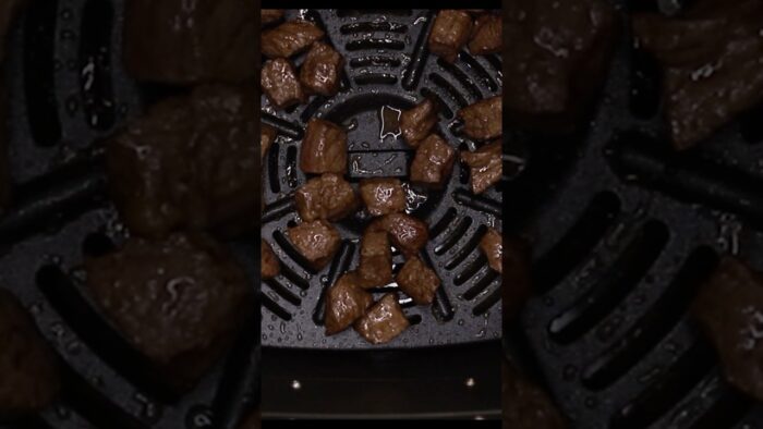 Air Fryer Steak Bites – Recipe in the comments!