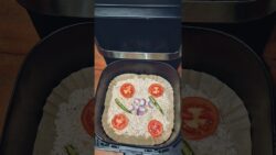 Air Fryer Tomato Rice – 15 Minute Recipe #shortsvideo #shorts #reels #recipe #cooking #foo ...