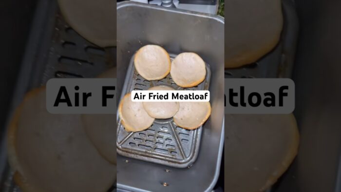Air Frying some meatloaf #cooking