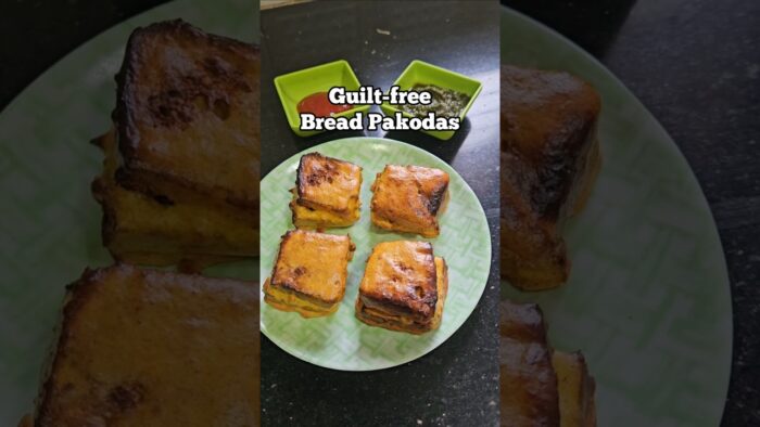 Air-fried Bread Pakoda Recipe | एयर फ्रायर में बनाइए ब्रेड पकोड़े