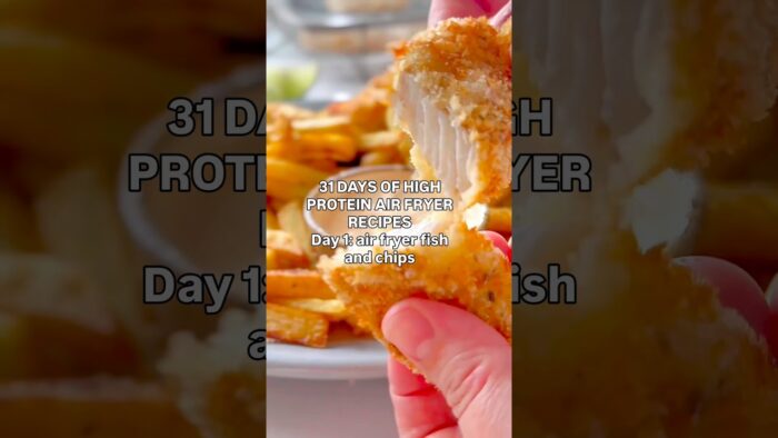 Air fryer fish and chips recipe! #airfryer #airfryerrecipe