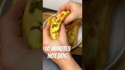 AirFryer Hot Dog! 🌭 Quick and Easy Recipe ! 🤤