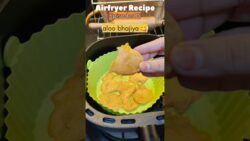 Airfryer Aloo Bhajiya | Quick Snack #shorts #airfryerrecipes #aloobhaji #snacks #easyrecipe #recipe