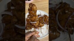 Airfryer Chicken Suya Recipe | Juicy Nigerian Suya with Peanut Butter Sauce