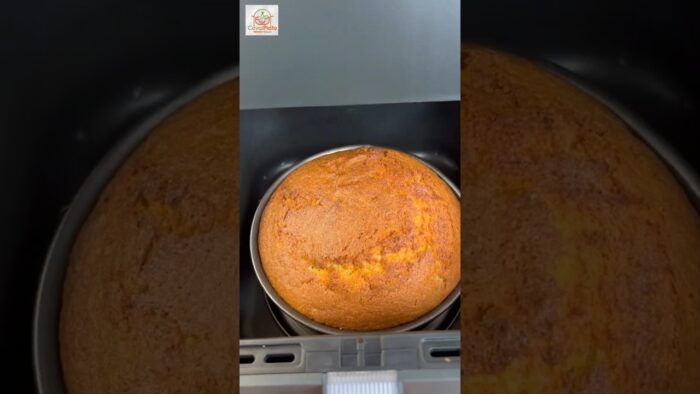 BIZCOCHO 🥧 DE YOGUR 🥛en FREIDORA DE AIRE👩🍳😍, receta casera, tierno, esponjoso y fácil de preparar 💝