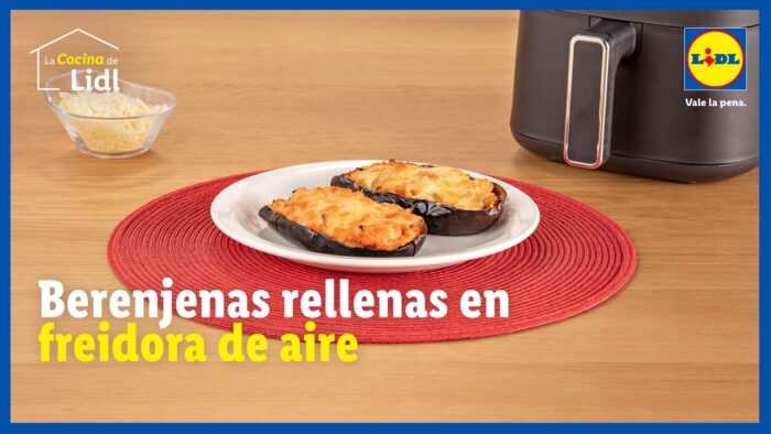 Berenjenas rellenas en freidora de aire 🍆🤩 | Recetas con freidora de aire | Lidl España
