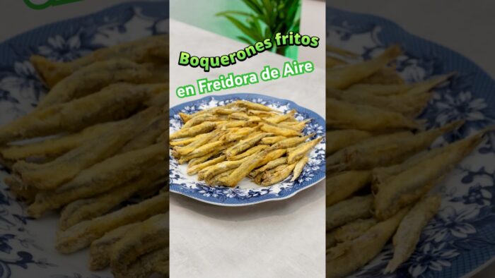 Boquerones Fritos RIQUÍSIMOS en Freidora de Aire