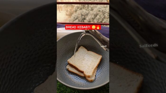 Bread Se Airfryer Kebabs 😳🔥 No Aloo | Quick Snack Recipe #ytshorts #trending #breadrecipe