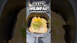 Breakfast 🥞 in Air Fryer 😋 #shorts #breakfast #airfryer #food #recipe #testy