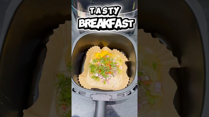 Breakfast 🥞 in Air Fryer 😋 #shorts #breakfast #airfryer #food #recipe #testy