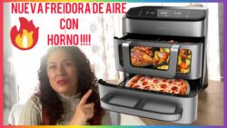 ✅ CECOFRY FOODCOURT 18000 4PIZZA / Nueva 🔥 FREIDORA DE AIRE 2 en 1 #cecotec #pizza