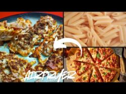 ✨CENA RÁPIDA EN FREIDORA DE AIRE ✨ Receta de aprovechamiento que va a encantar a los niños