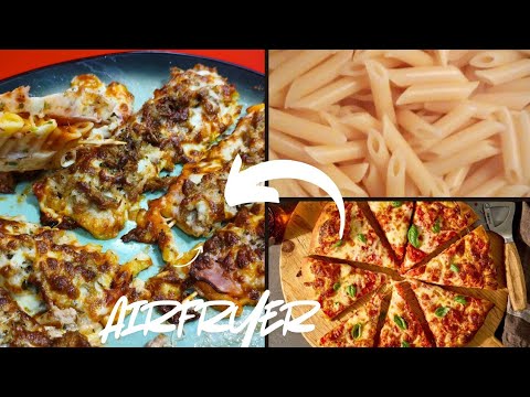 ✨CENA RÁPIDA EN FREIDORA DE AIRE ✨ Receta de aprovechamiento que va a encantar a los niños