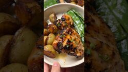 Cena en menos de media hora, pollo en la airfryer, cena rápida, fácil y deliciosa