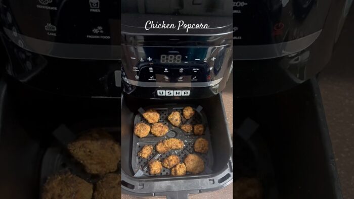 Chicken Popcorn in airfryer #shortsviral #viral #reels #ytshorts