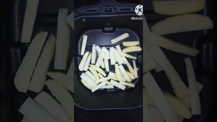 Crispy French Fries In Air Fryer Recipe 🔥#asmr #shorts #viralvideos #viral #frenchfries #airfryer