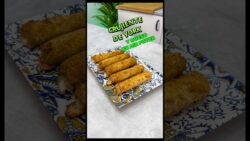 Crujiente de York y Queso en freidora de aire #recetas #lacocinadeinmalopez #comosehace