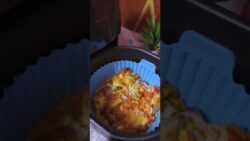 DAY-3/100 | bread omlette recipe | Easy snacks recipe| #airfryer #ytshorts #food