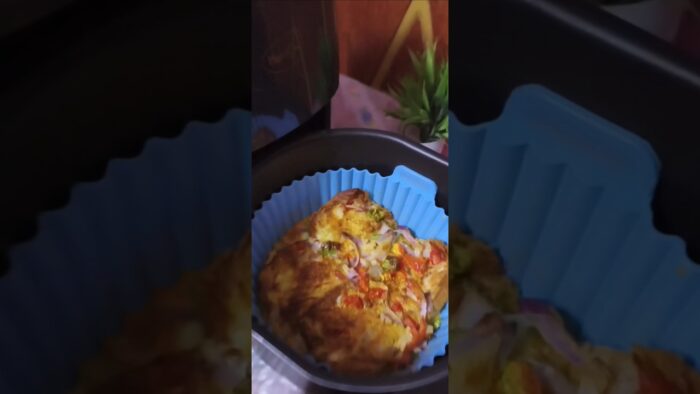 DAY-3/100 | bread omlette recipe | Easy snacks recipe| #airfryer #ytshorts #food