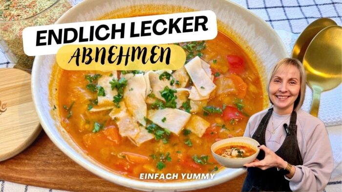 Die Abnehm – Suppe 💪🏻 – lecker abnehmen – Thermomix® TM5/TM6/TM7