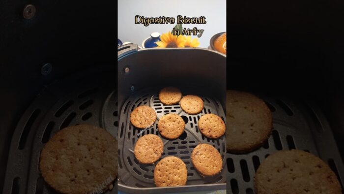 Digestive Biscuit In Airfryer❤️ #shorts #youtubeshorts #trending