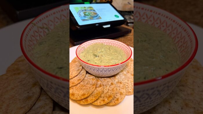 Dip de ostiones y espinaca en #thermomix #thermoniquex #recetas