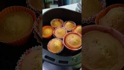 Easy Air Fryer Cupcakes | Soft & Moist | 2 Eggs Recipe