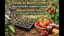 Episode_ 16 “Tareas del huerto en enero: poda de frutales, siembras y cosecha”