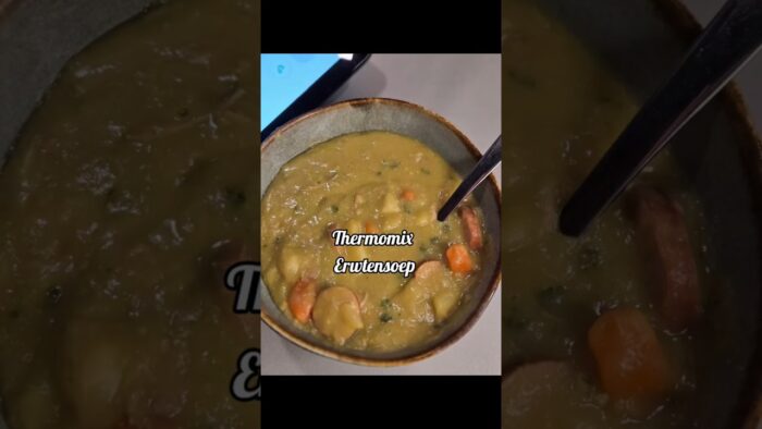 Erwtensoep uit de Thermomix