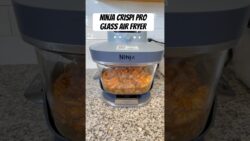 Freidora de aire de vidrio Ninja Crispi Pro 6 en 1. #ninjacrispi #airfryer #ninjacrispipro