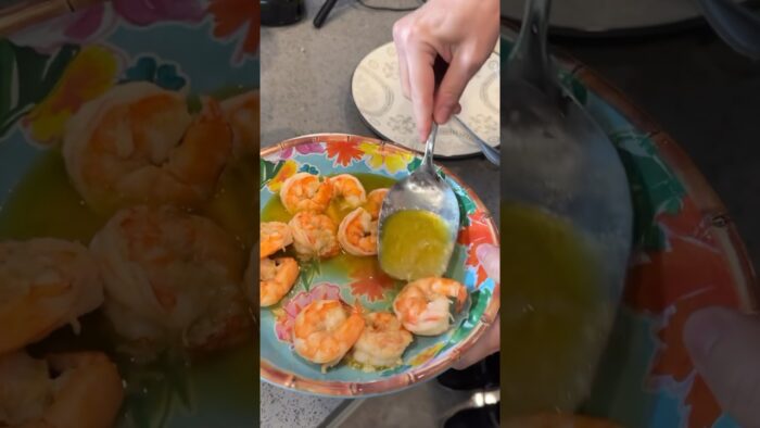 Gambas al ajillo en solo 15 minutos, hecha en Thermomix. #thermomixtm6 #cookidoo #recipes #shorts