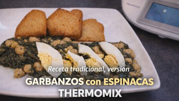 Garbanzos con Espinacas en Thermomix 🥬🥣 | Receta de cuchara de las de siempre