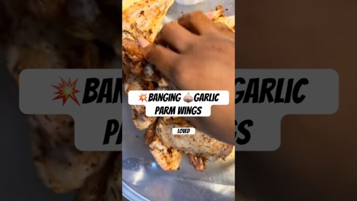 💥Garlic Parm Wings. Flavor 💣🚀🧨Recipe below ⬇️ #wings #garlicparmesan #recipes #cooking