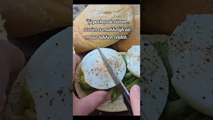 Gepocheerde eieren… Ze zien er makkelijk uit maar lukken zelden. Totdat ik dit ondekte…