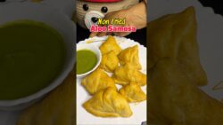 Guilt-free samosa for chai time ☕✨ #shorts #samosa #aloosamosa #samosalove #airfryer #recipe