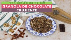 HAZ GRANOLA DE CHOCOLATE EN FREIDORA DE AIRE | Cómo hacer granola casera de chocolate en airfryer