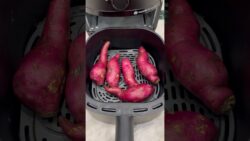 Healthy Sweet Potato Fries Without Oil | Air Fryer Recipe #shorts #food #ytstudioes #recipe #viral