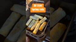 Healthy spring roll #shorts #recipe #shortvideo #airfryer #airfryerrecipes #springroll #trending