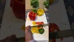 High Protein Cheesy Stuffed Capsicum | Air Fryer Veg Recipe