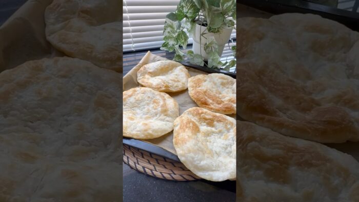 How I Made Lazy-Morning Roti Canai using Air Fryer Method #shorts #asmr